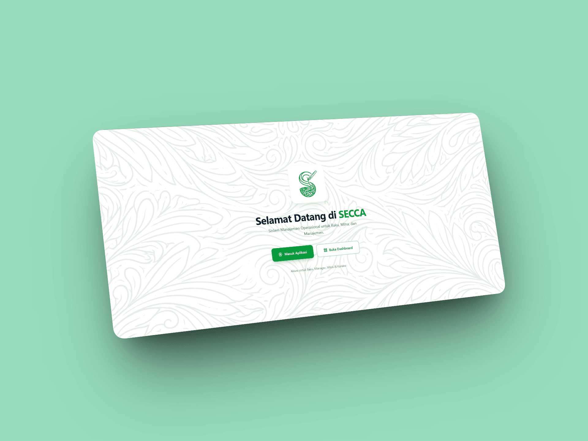 SECCA: Enterprise Production Management System